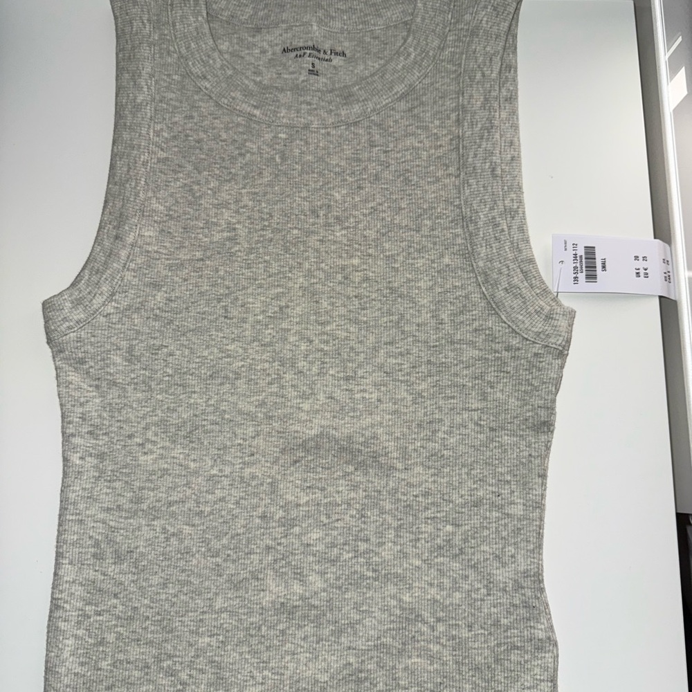 Abercrombie & Fitch Heather Gray Tank Top